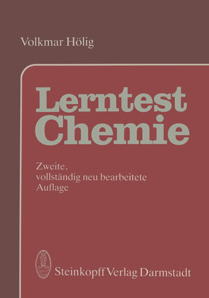 Buchcover Lerntest Chemie | V. Hölig | EAN 9783798507036 | ISBN 3-7985-0703-1 | ISBN 978-3-7985-0703-6