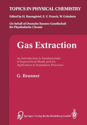 Buchcover Gas Extraction | Gerd Brunner | EAN 9783798509443 | ISBN 3-7985-0944-1 | ISBN 978-3-7985-0944-3