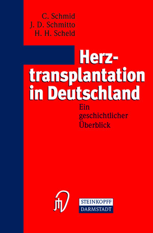 Buchcover Herztransplantation in Deutschland | C. Schmid | EAN 9783798513907 | ISBN 3-7985-1390-2 | ISBN 978-3-7985-1390-7