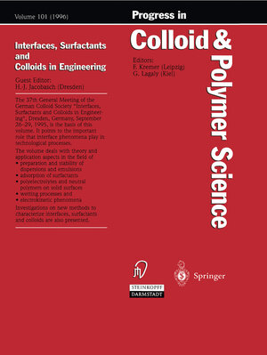 Buchcover Interfaces, Surfactants and Colloids in Engineering  | EAN 9783798516649 | ISBN 3-7985-1664-2 | ISBN 978-3-7985-1664-9