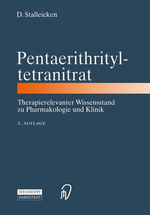 Buchcover Pentaerithrityltetranitrat | Dirk Stalleicken | EAN 9783798517639 | ISBN 3-7985-1763-0 | ISBN 978-3-7985-1763-9