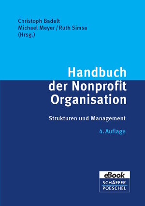 Buchcover Handbuch der Nonprofit Organisation  | EAN 9783799261814 | ISBN 3-7992-6181-8 | ISBN 978-3-7992-6181-4