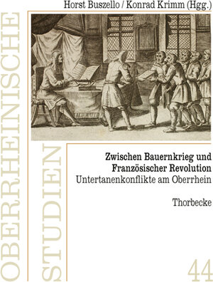 Buchcover Zwischen Bauernkrieg und Französischer Revolution  | EAN 9783799578448 | ISBN 3-7995-7844-7 | ISBN 978-3-7995-7844-8