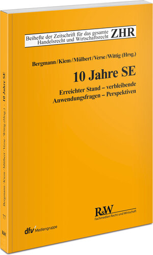 Buchcover 10 Jahre SE  | EAN 9783800516070 | ISBN 3-8005-1607-1 | ISBN 978-3-8005-1607-0