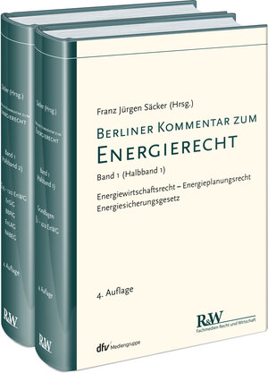Buchcover Berliner Kommentar zum Energierecht, Band 1 in 2 Teilbänden | Franz Jürgen Säcker | EAN 9783800516506 | ISBN 3-8005-1650-0 | ISBN 978-3-8005-1650-6