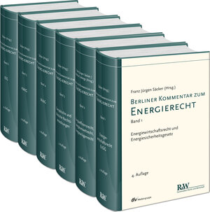 Buchcover Berliner Kommentar zum Energierecht, 6 Bände | Franz Jürgen Säcker | EAN 9783800516537 | ISBN 3-8005-1653-5 | ISBN 978-3-8005-1653-7