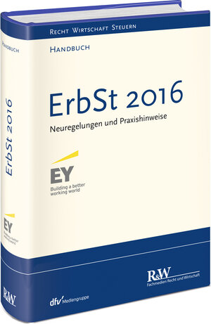 Buchcover ErbSt 2016  | EAN 9783800520947 | ISBN 3-8005-2094-X | ISBN 978-3-8005-2094-7
