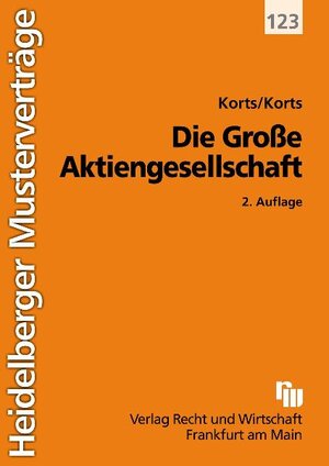 Buchcover Die Große Aktiengesellschaft | Sebastian Korts | EAN 9783800542772 | ISBN 3-8005-4277-3 | ISBN 978-3-8005-4277-2