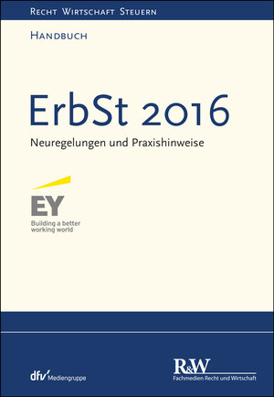 Buchcover ErbSt 2016  | EAN 9783800591190 | ISBN 3-8005-9119-7 | ISBN 978-3-8005-9119-0