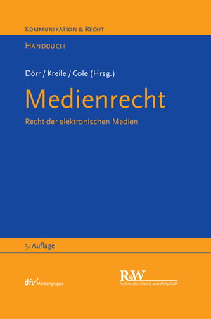 Buchcover Medienrecht  | EAN 9783800593880 | ISBN 3-8005-9388-2 | ISBN 978-3-8005-9388-0