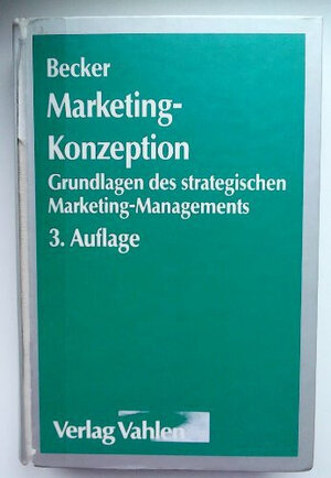 Buchcover Marketing-Konzeption | Jochen Becker | EAN 9783800614943 | ISBN 3-8006-1494-4 | ISBN 978-3-8006-1494-3