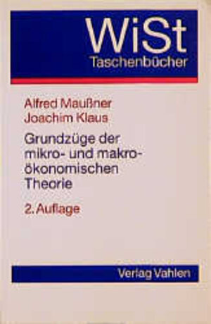 Buchcover Grundzüge der mikro- und makroökonomischen Theorie  | EAN 9783800618835 | ISBN 3-8006-1883-4 | ISBN 978-3-8006-1883-5