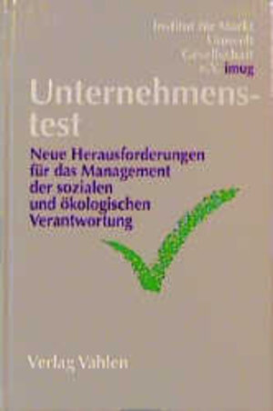 Buchcover Unternehmenstest  | EAN 9783800621835 | ISBN 3-8006-2183-5 | ISBN 978-3-8006-2183-5