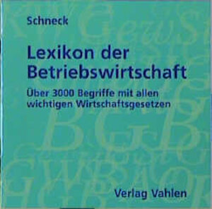 Buchcover Lexikon der Betriebswirtschaft  | EAN 9783800623297 | ISBN 3-8006-2329-3 | ISBN 978-3-8006-2329-7
