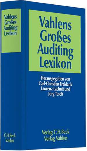 Buchcover Vahlens Großes Auditing Lexikon  | EAN 9783800631711 | ISBN 3-8006-3171-7 | ISBN 978-3-8006-3171-1