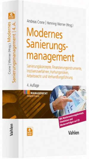 Buchcover Modernes Sanierungsmanagement  | EAN 9783800647422 | ISBN 3-8006-4742-7 | ISBN 978-3-8006-4742-2