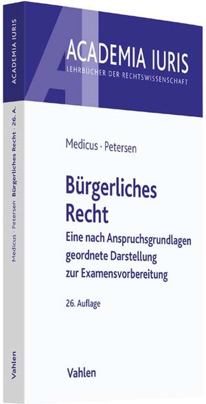 Buchcover Bürgerliches Recht | Dieter Medicus | EAN 9783800654628 | ISBN 3-8006-5462-8 | ISBN 978-3-8006-5462-8