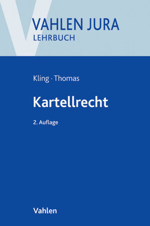 Buchcover Kartellrecht | Michael Kling | EAN 9783800655687 | ISBN 3-8006-5568-3 | ISBN 978-3-8006-5568-7