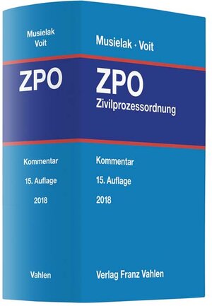 Buchcover Zivilprozessordnung  | EAN 9783800656226 | ISBN 3-8006-5622-1 | ISBN 978-3-8006-5622-6