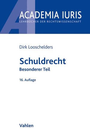 Buchcover Schuldrecht Besonderer Teil | Dirk Looschelders | EAN 9783800663941 | ISBN 3-8006-6394-5 | ISBN 978-3-8006-6394-1