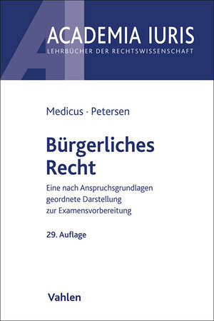 Buchcover Bürgerliches Recht | Dieter Medicus | EAN 9783800671649 | ISBN 3-8006-7164-6 | ISBN 978-3-8006-7164-9