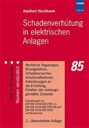 Brandschadenverhütung in elektrischen Anlagen