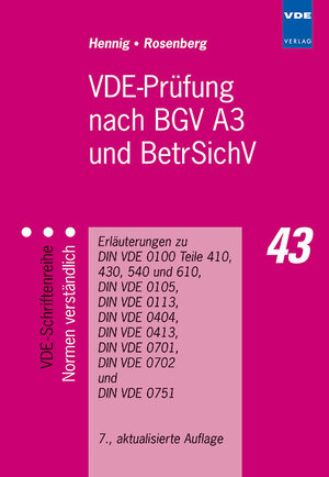 VDE-Prüfung nach BGV A3 und BetrSichV