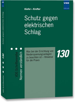 Buchcover Schutz gegen elektrischen Schlag | Gerhard Kiefer | EAN 9783800730483 | ISBN 3-8007-3048-0 | ISBN 978-3-8007-3048-3