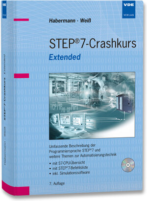 Buchcover STEP®7-Crashkurs Extended | Matthias Habermann | EAN 9783800731312 | ISBN 3-8007-3131-2 | ISBN 978-3-8007-3131-2