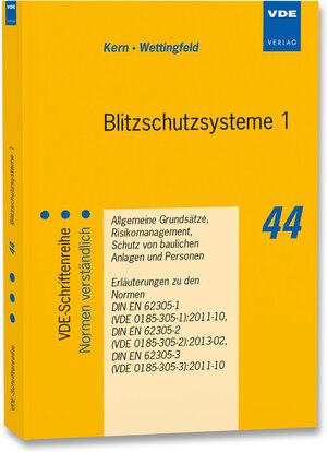 Buchcover Blitzschutzsysteme 1 | Alexander Kern | EAN 9783800735112 | ISBN 3-8007-3511-3 | ISBN 978-3-8007-3511-2