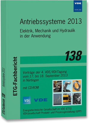 Buchcover Antriebssysteme 2013  | EAN 9783800735464 | ISBN 3-8007-3546-6 | ISBN 978-3-8007-3546-4