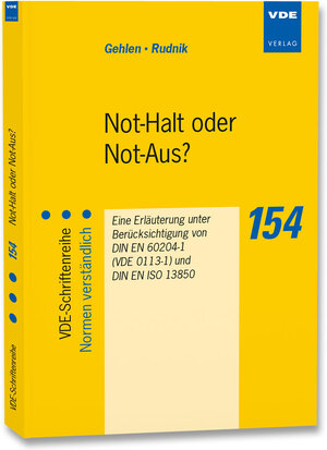 Buchcover Not-Halt oder Not-Aus? | Patrick Gehlen | EAN 9783800736492 | ISBN 3-8007-3649-7 | ISBN 978-3-8007-3649-2