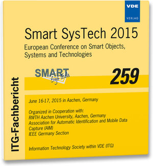 Buchcover ITG-Fb. 259: Smart SysTech 2015  | EAN 9783800739967 | ISBN 3-8007-3996-8 | ISBN 978-3-8007-3996-7