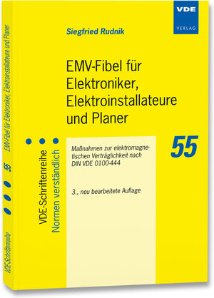 Buchcover EMV-Fibel für Elektroniker, Elektroinstallateure und Planer | Siegfried Rudnik | EAN 9783800740079 | ISBN 3-8007-4007-9 | ISBN 978-3-8007-4007-9