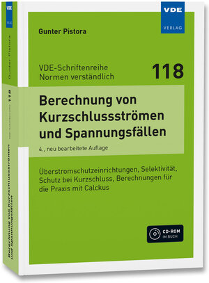 Buchcover Berechnung von Kurzschlussströmen und Spannungsfällen | Gunter Pistora | EAN 9783800742240 | ISBN 3-8007-4224-1 | ISBN 978-3-8007-4224-0