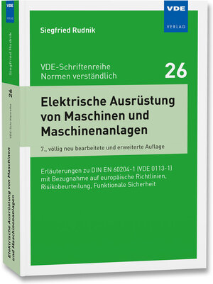 Buchcover Elektrische Ausrüstung von Maschinen und Maschinenanlagen | Siegfried Rudnik | EAN 9783800743162 | ISBN 3-8007-4316-7 | ISBN 978-3-8007-4316-2