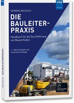 Buchcover Die Bauleiterpraxis | Konrad Micksch | EAN 9783800747610 | ISBN 3-8007-4761-8 | ISBN 978-3-8007-4761-0