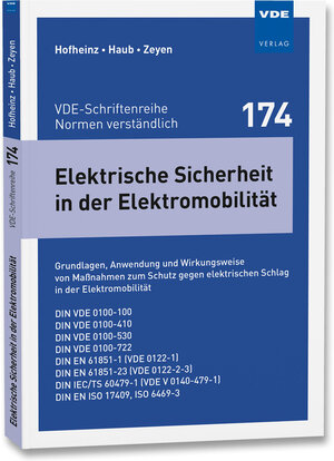 Buchcover Elektrische Sicherheit in der Elektromobilität | Wolfgang Hofheinz | EAN 9783800748822 | ISBN 3-8007-4882-7 | ISBN 978-3-8007-4882-2