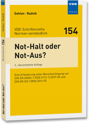 Buchcover Not-Halt oder Not-Aus? | Patrick Gehlen | EAN 9783800751327 | ISBN 3-8007-5132-1 | ISBN 978-3-8007-5132-7