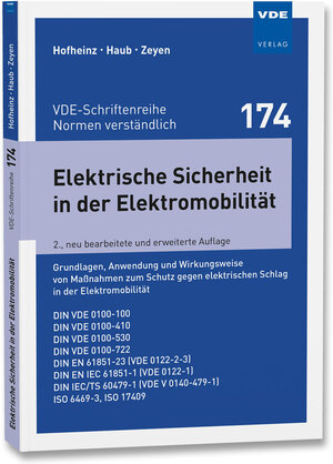 Buchcover Elektrische Sicherheit in der Elektromobilität | Wolfgang Hofheinz | EAN 9783800752843 | ISBN 3-8007-5284-0 | ISBN 978-3-8007-5284-3