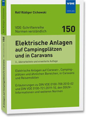 Buchcover Elektrische Anlagen auf Campingplätzen und in Caravans | Rolf Rüdiger Cichowski | EAN 9783800756537 | ISBN 3-8007-5653-6 | ISBN 978-3-8007-5653-7