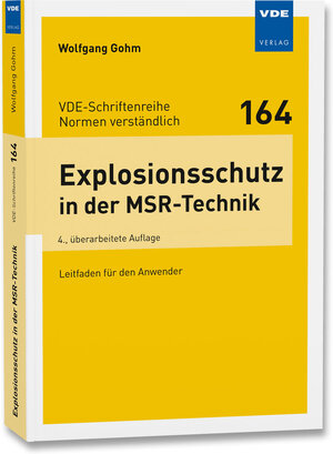 Buchcover Explosionsschutz in der MSR-Technik | Wolfgang Gohm | EAN 9783800759088 | ISBN 3-8007-5908-X | ISBN 978-3-8007-5908-8