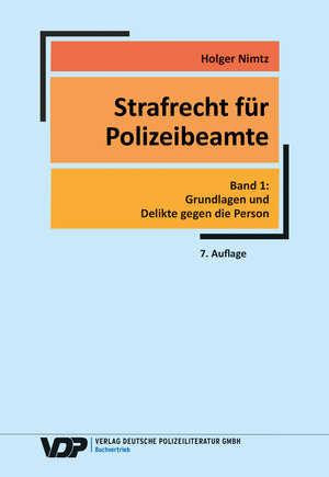 Buchcover Strafrecht für Polizeibeamte | Holger Nimtz | EAN 9783801108953 | ISBN 3-8011-0895-3 | ISBN 978-3-8011-0895-3
