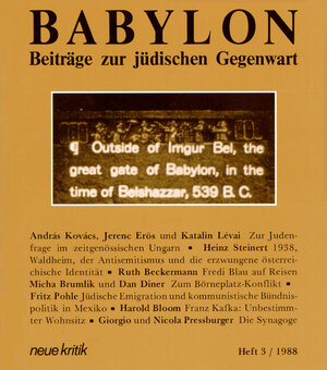 Buchcover Babylon / Babylon 2  | EAN 9783801502164 | ISBN 3-8015-0216-3 | ISBN 978-3-8015-0216-4