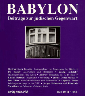 Buchcover Babylon / Babylon 10-11  | EAN 9783801502591 | ISBN 3-8015-0259-7 | ISBN 978-3-8015-0259-1