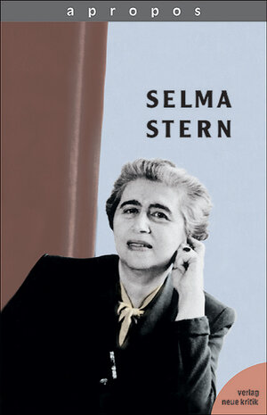Buchcover Selma Stern  | EAN 9783801503239 | ISBN 3-8015-0323-2 | ISBN 978-3-8015-0323-9