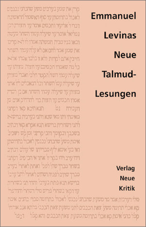 Buchcover Neue Talmud-Lesungen | Emmanuel Levinas | EAN 9783801503512 | ISBN 3-8015-0351-8 | ISBN 978-3-8015-0351-2