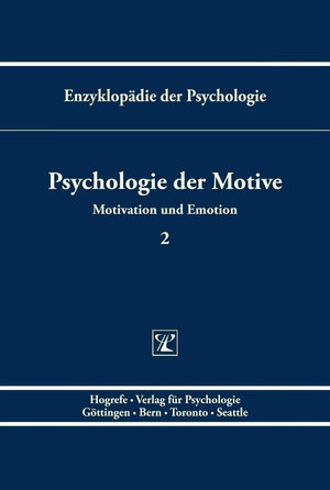 Buchcover Psychologie der Motive  | EAN 9783801705077 | ISBN 3-8017-0507-2 | ISBN 978-3-8017-0507-7