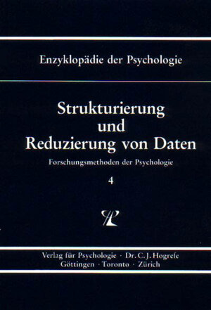 Buchcover Strukturierung und Reduzierung von Daten  | EAN 9783801705145 | ISBN 3-8017-0514-5 | ISBN 978-3-8017-0514-5