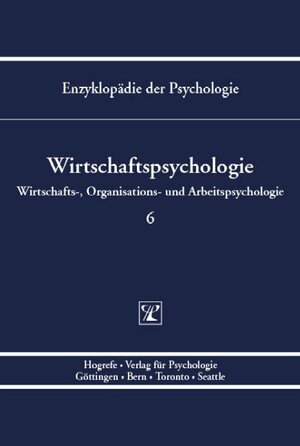 Buchcover Wirtschaftspsychologie  | EAN 9783801705848 | ISBN 3-8017-0584-6 | ISBN 978-3-8017-0584-8